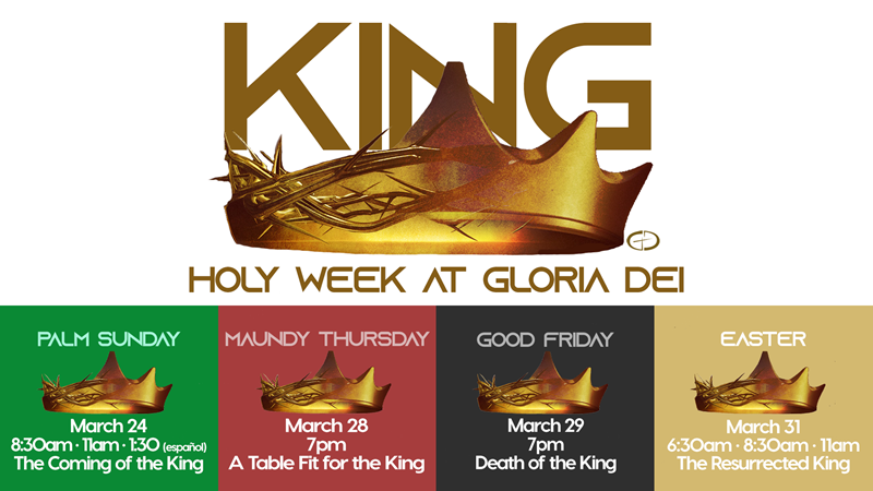 King - Holy Week 2024