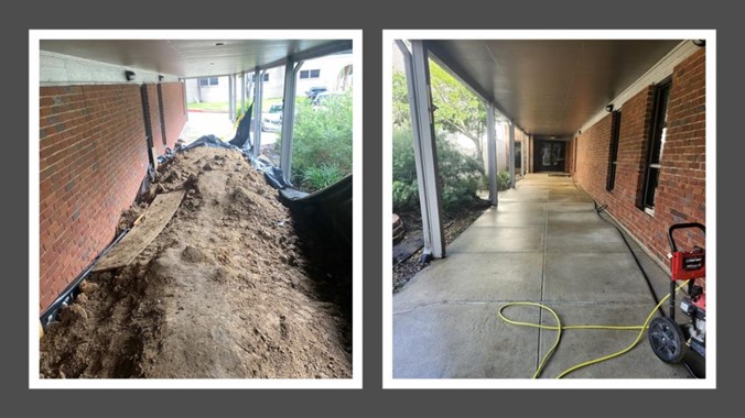 Construction update at Gloria Dei
